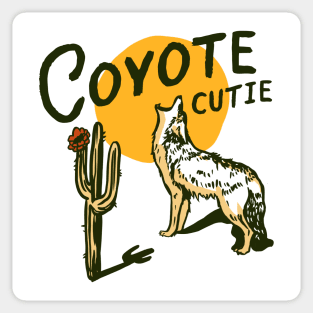 Coyote Cutie Sticker